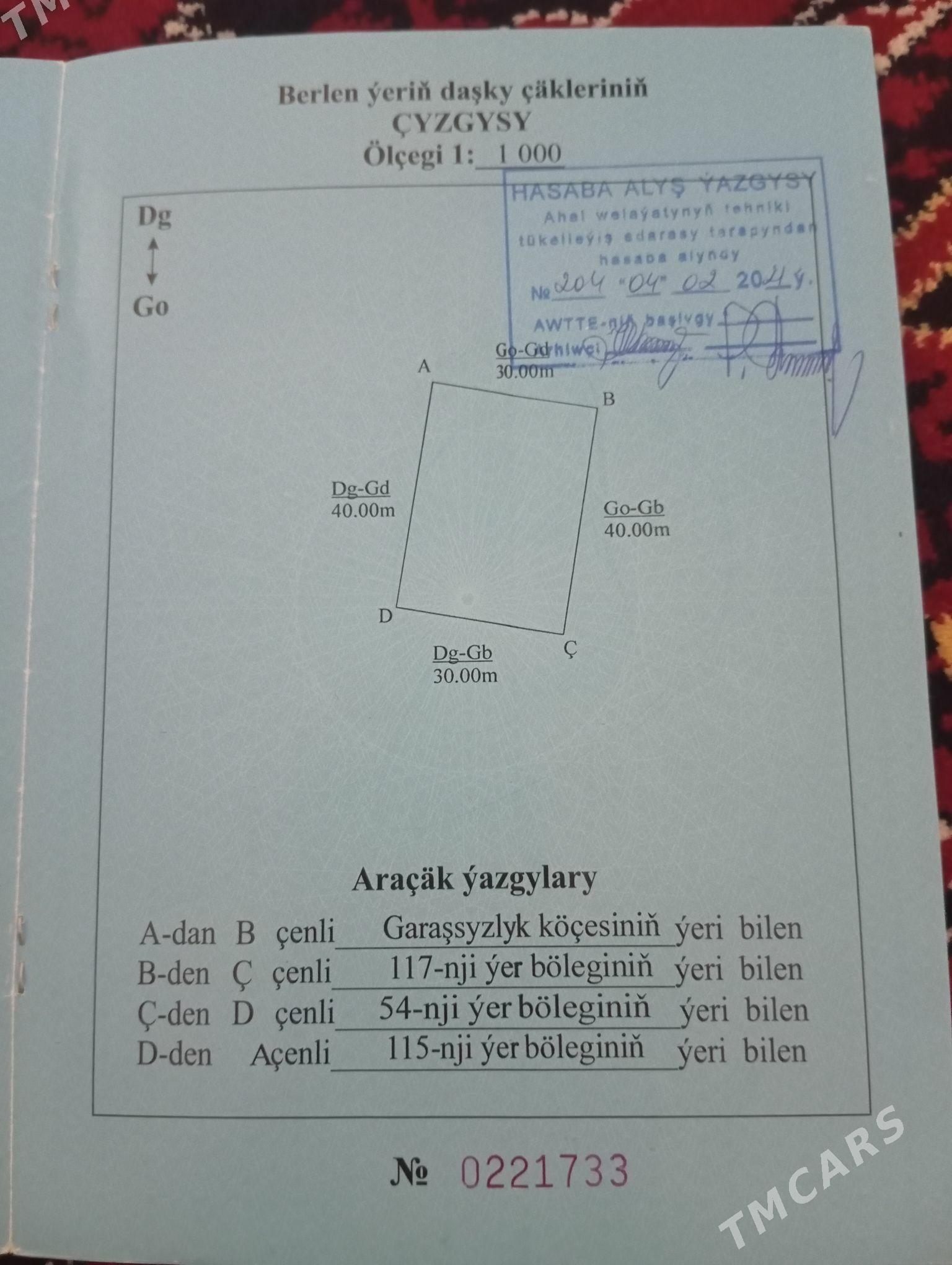 Mellek ýer - Ак-Бугдайский этрап - img 1
