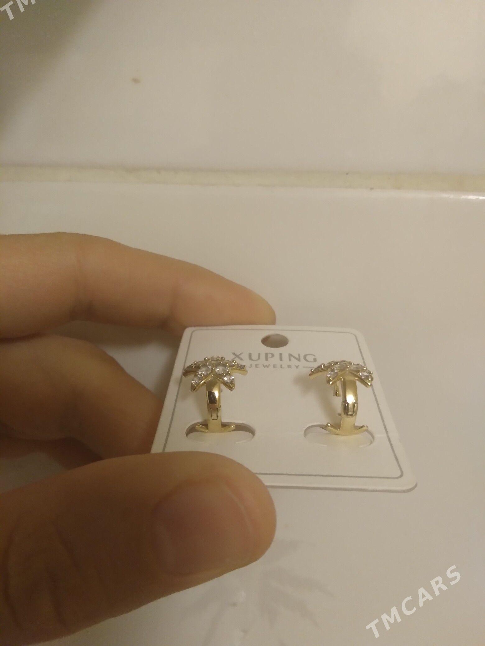 Серьги качественная бижутерия - Ашхабад - img 3