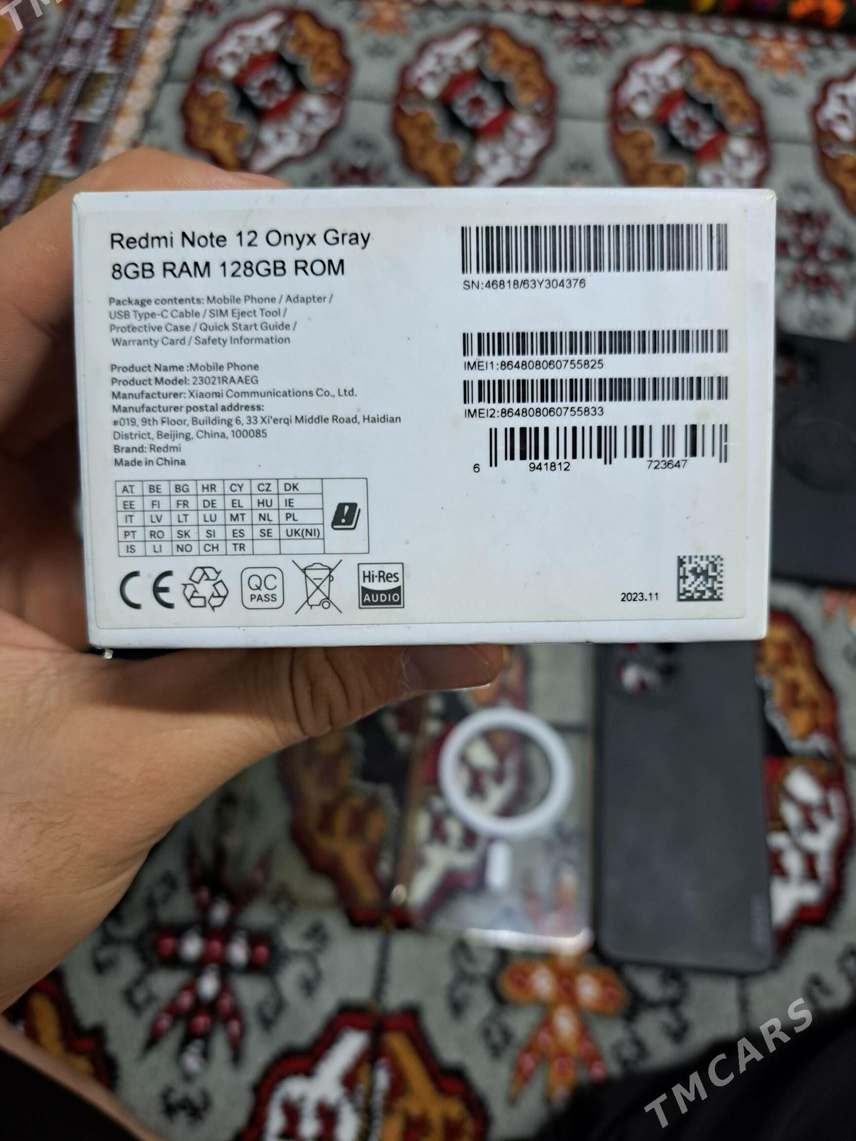 Redmi note 12 - Ашхабад - img 3