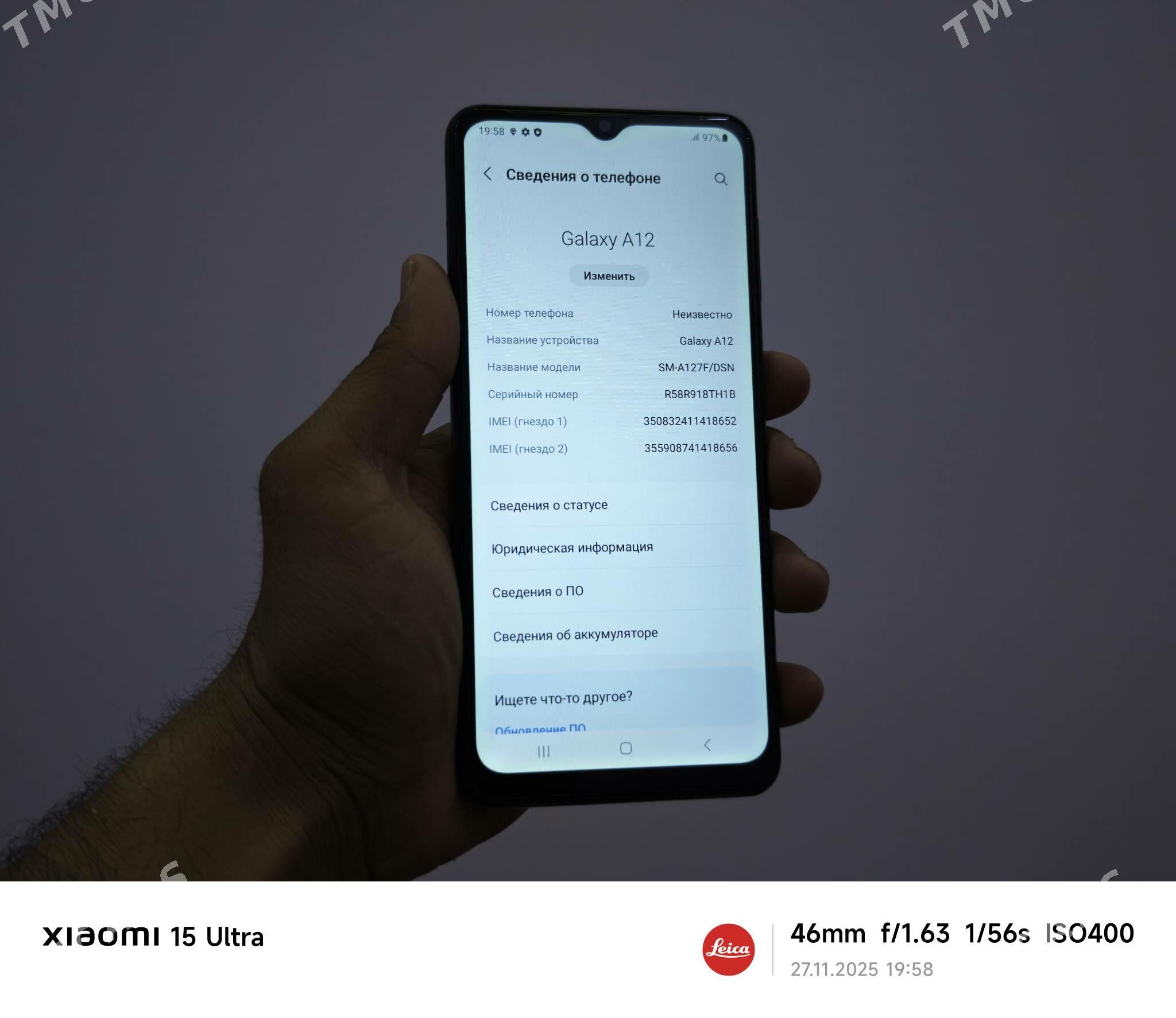 Samsung Galaxy A12 4/64 Gb - Daşoguz - img 4