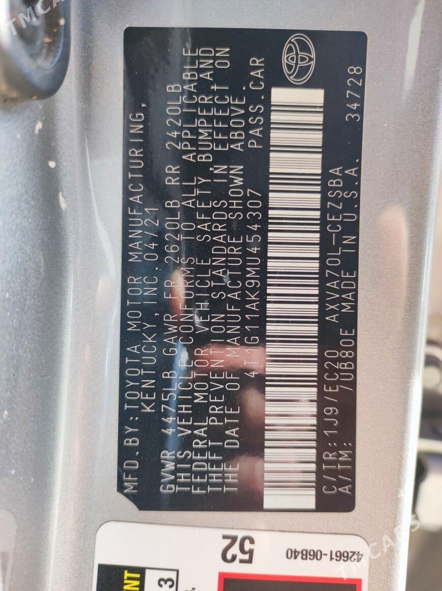 Toyota Camry 2021 - 320 000 TMT - Мары - img 9