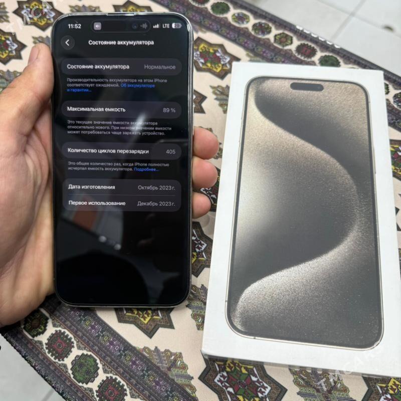 iPhone 15 Pro Max  256Gb - Туркменабат - img 3