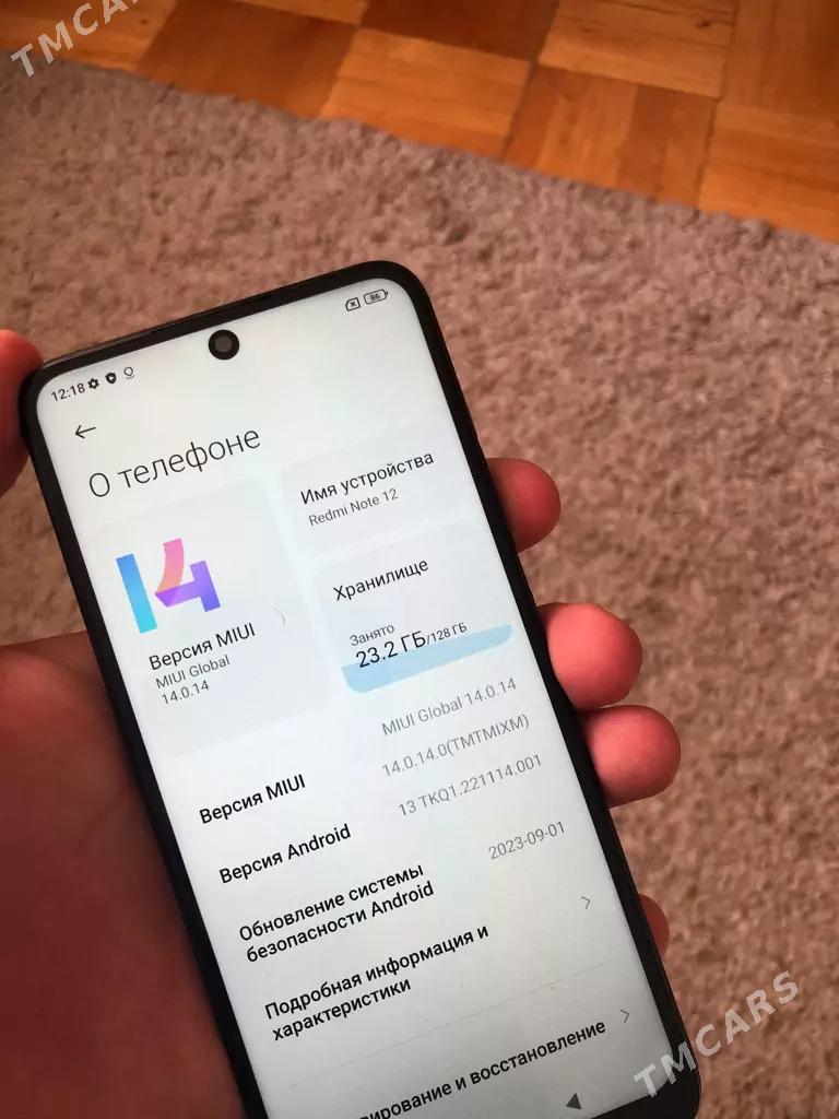 Redmi not 12 . 8.128. - Ашхабад - img 7