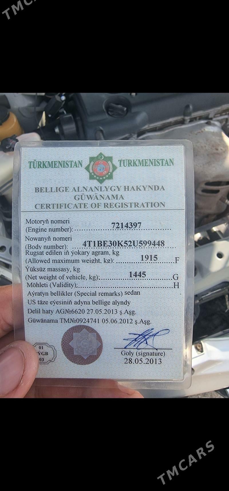 Toyota Camry 2002 - 165 000 TMT - Bäherden - img 2