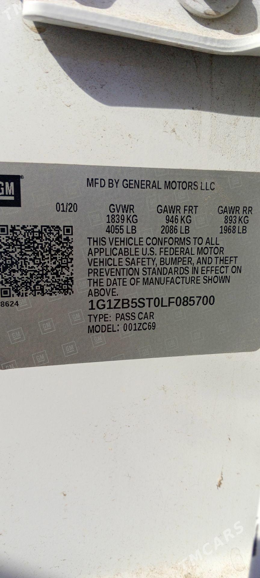 Chevrolet Malibu 2020 - 185 000 TMT - Aşgabat - img 10