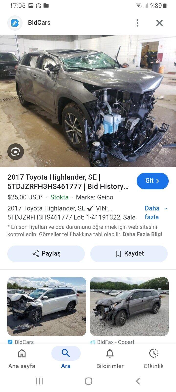 Toyota Highlander 2018 - 370 000 TMT - Мары - img 6