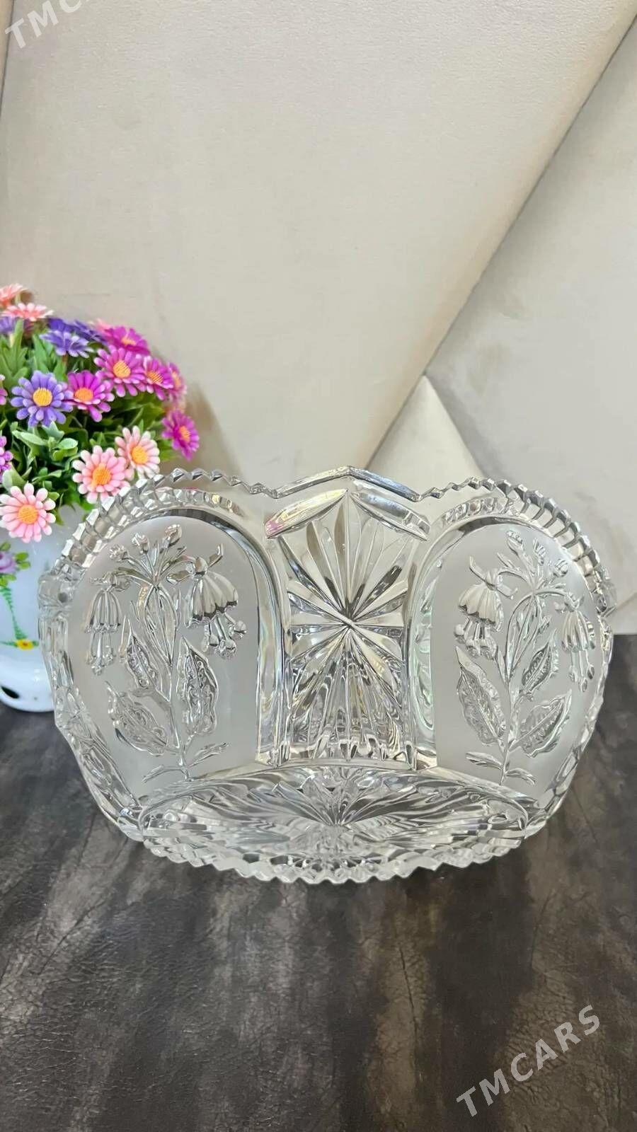 ХРУСТАЛЬНЫЕ ВАЗЫ ЧЕХИЯ - Ашхабад - img 3