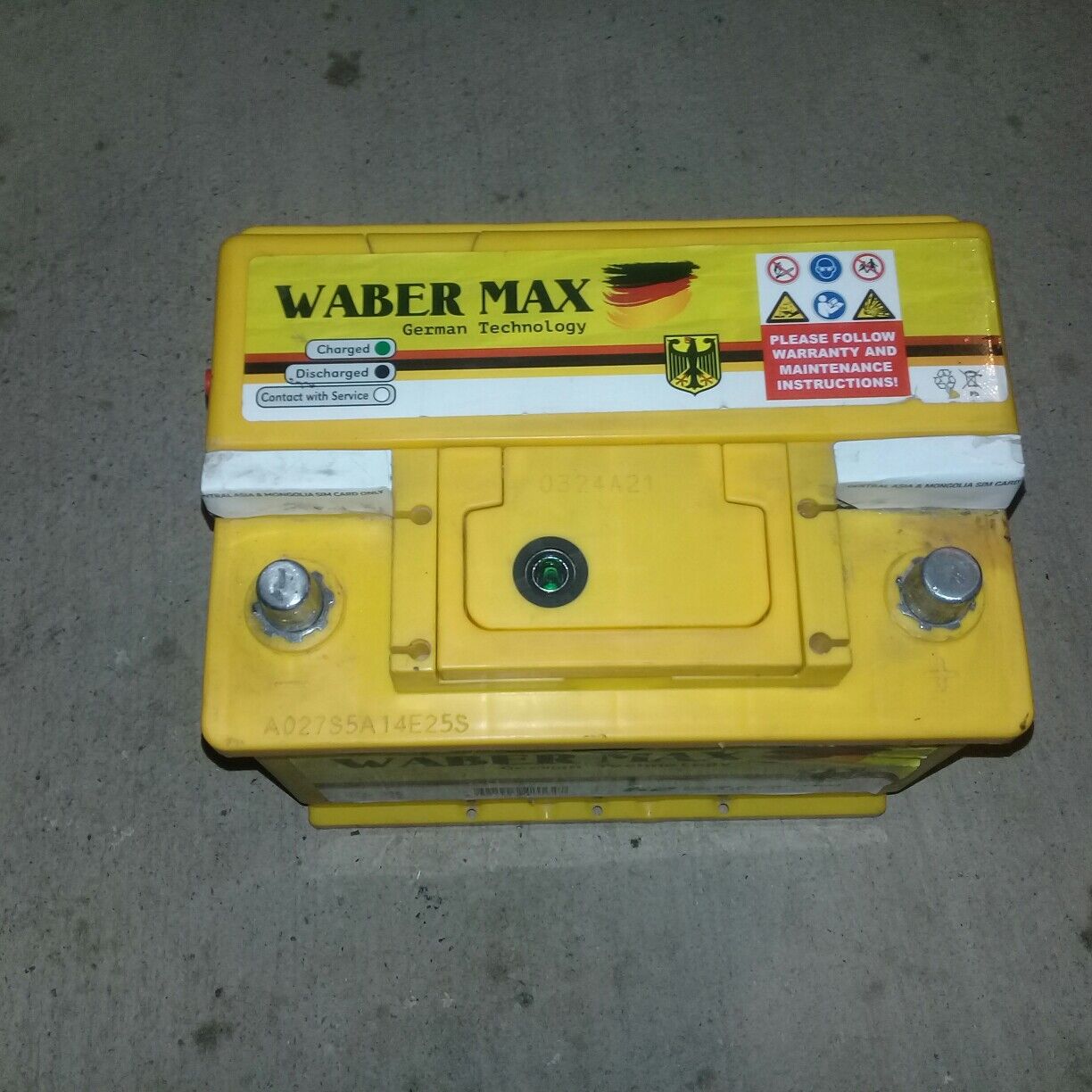 AKUMLYATOR WABER MAX 280 TMT - Дашогуз - img 2