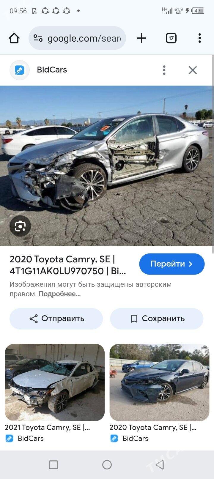 Toyota Camry 2020 - 310 000 TMT - Мары - img 8