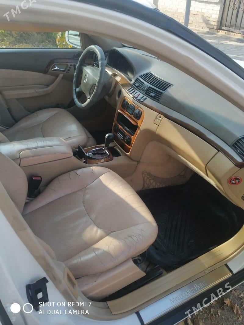 Mercedes-Benz S-Class 2001 - 130 000 TMT - Байрамали - img 7