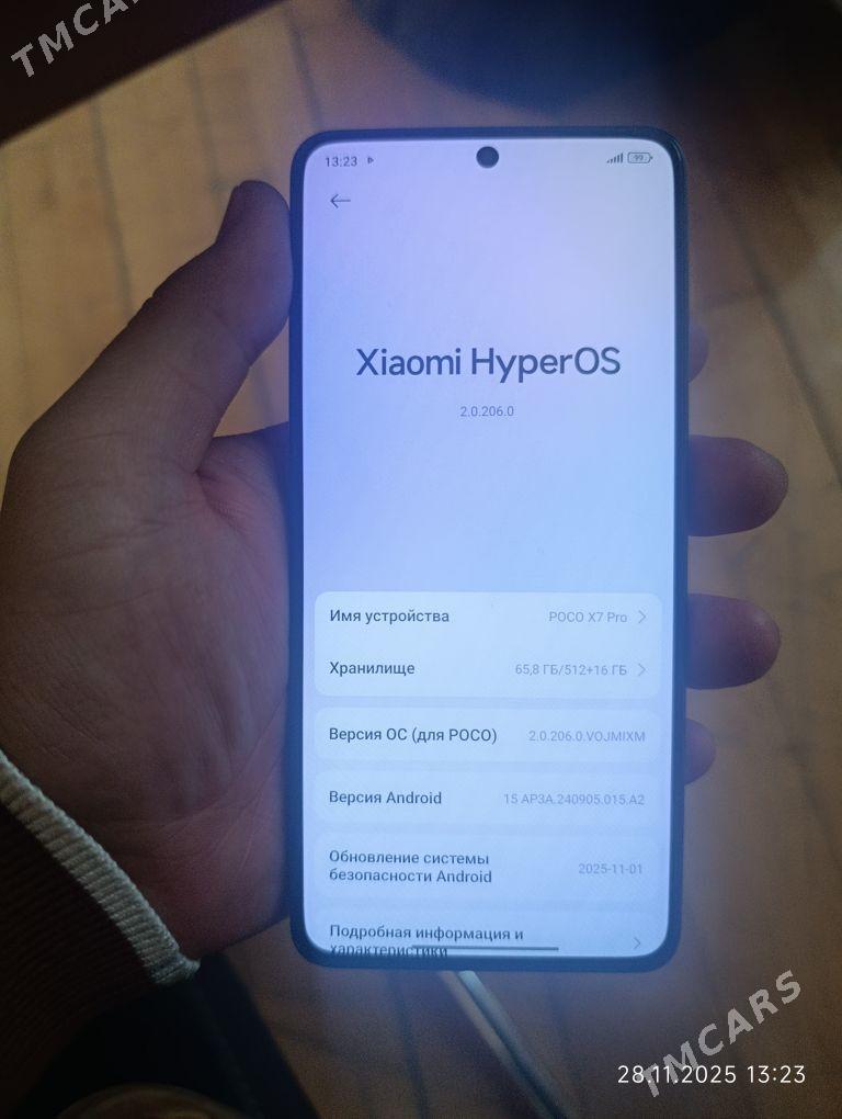 Poco x7 pro 12/512 gb - Дашогуз - img 2