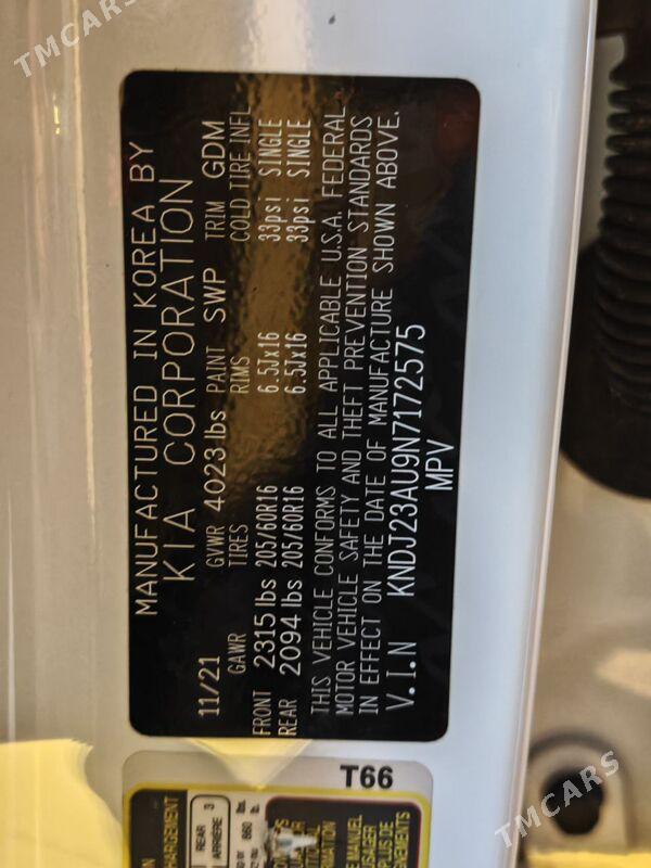 Kia Soul 2021 - 240 000 TMT - Ашхабад - img 9