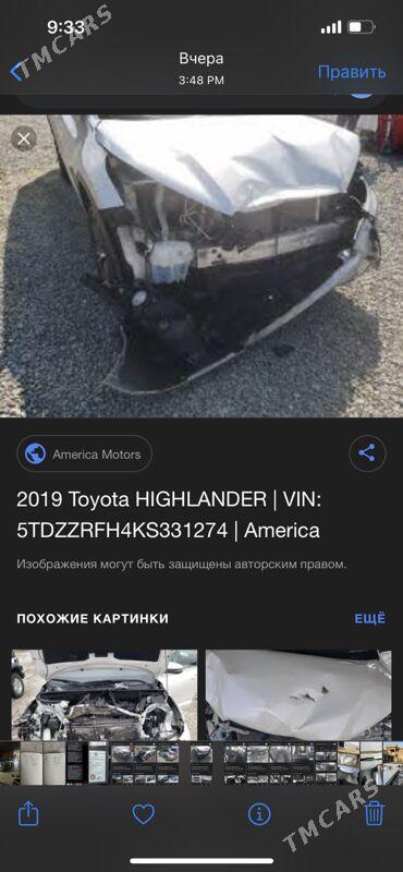 Toyota Highlander 2019 - 384 000 TMT - Мары - img 6