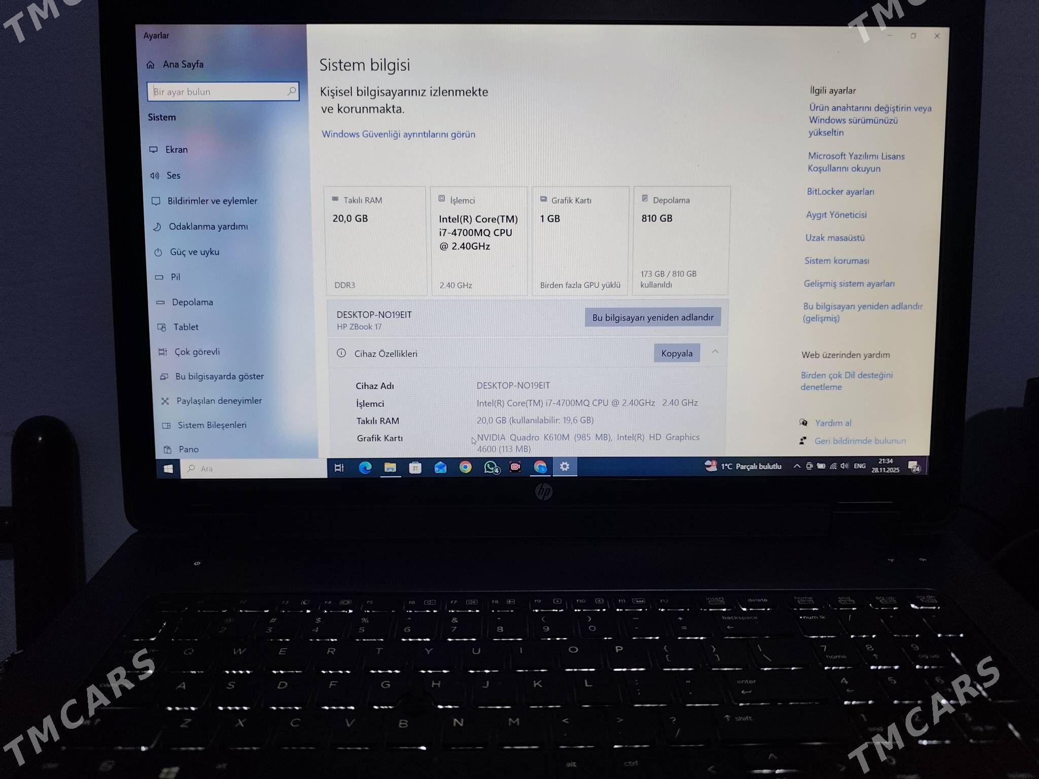 i7 4700MQ - Köneürgenç - img 2