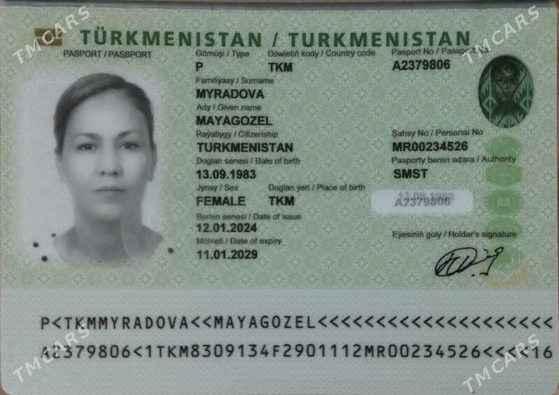 ДОКУМЕНТЛАРМЫ  ЙИТИРДИМ. - Aşgabat - img 6