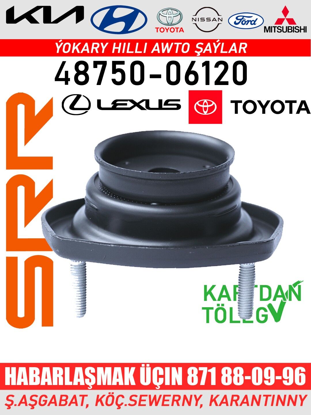 AMORTIZATOR STOYKA АМОРТИЗАТОР - Aşgabat - img 3