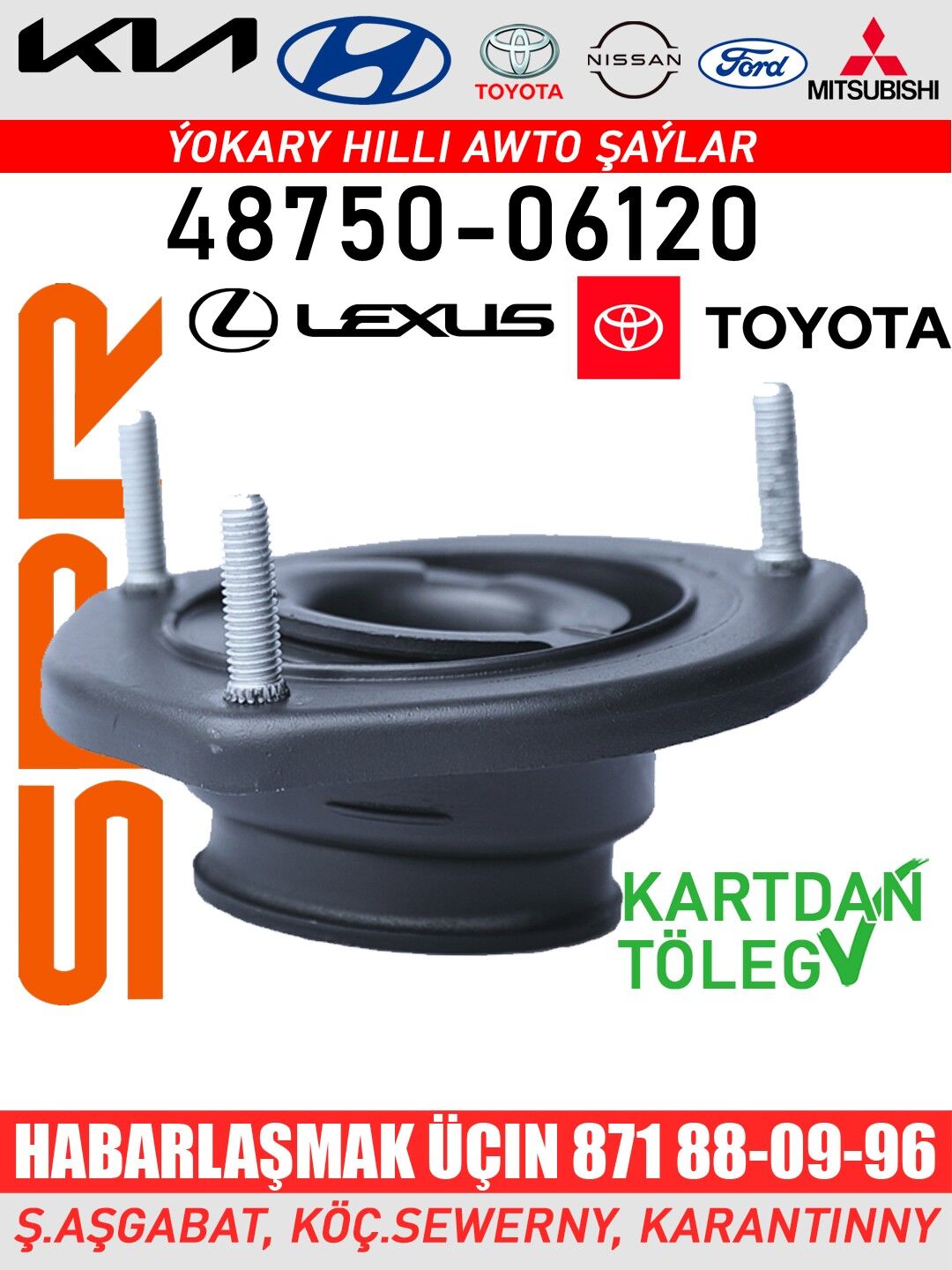 AMORTIZATOR STOYKA АМОРТИЗАТОР - Aşgabat - img 4