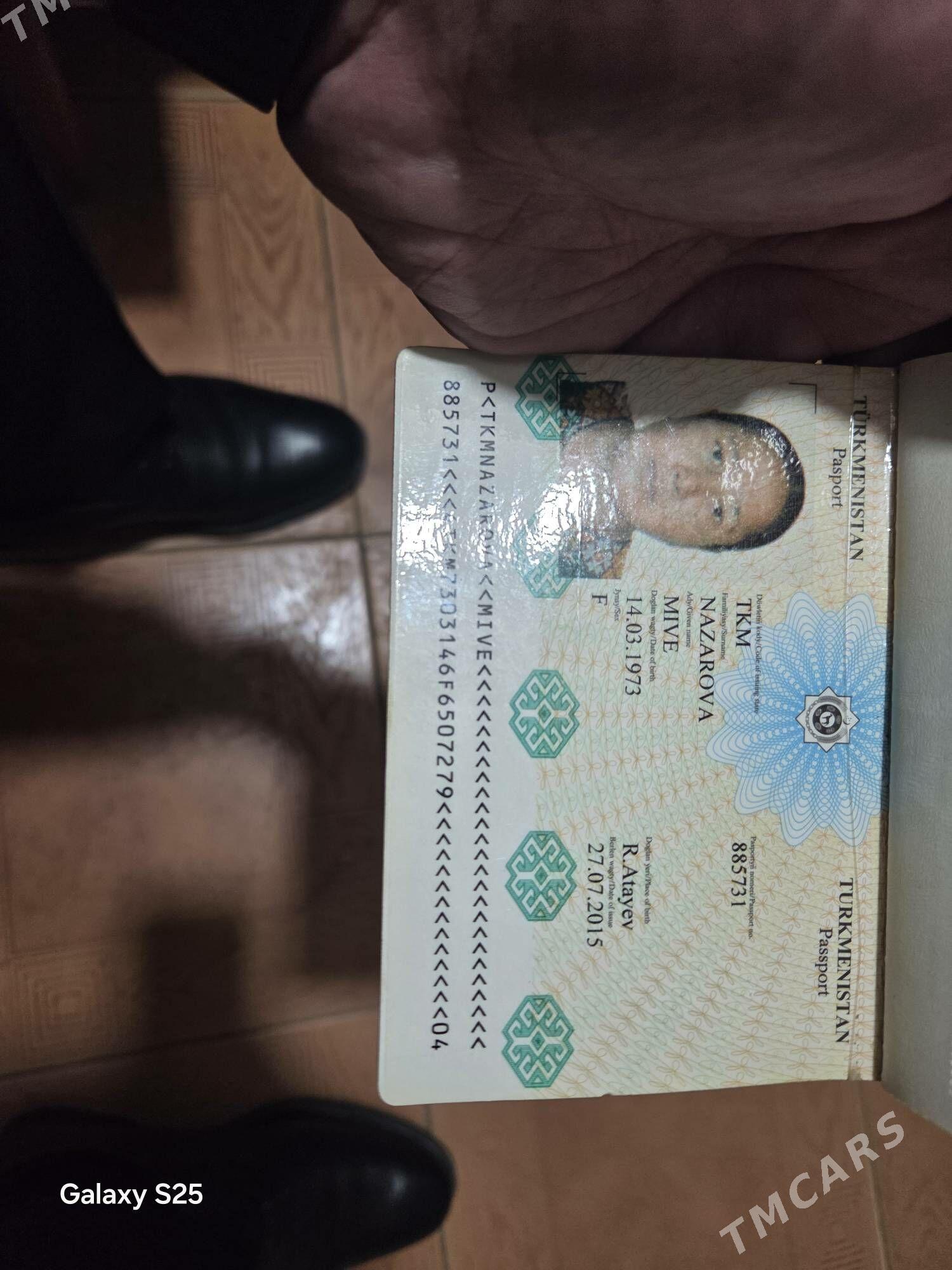 Pasport tapyldy dz - Ашхабад - img 3