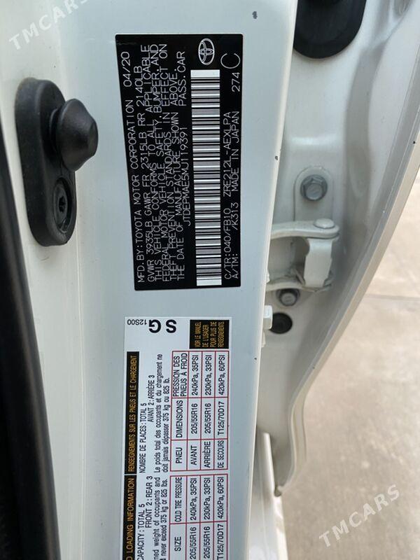 Toyota Corolla 2021 - 257 000 TMT - Aşgabat - img 6