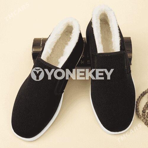 Erkekler üçin içi ýyly aýakgap - Мары - img 2