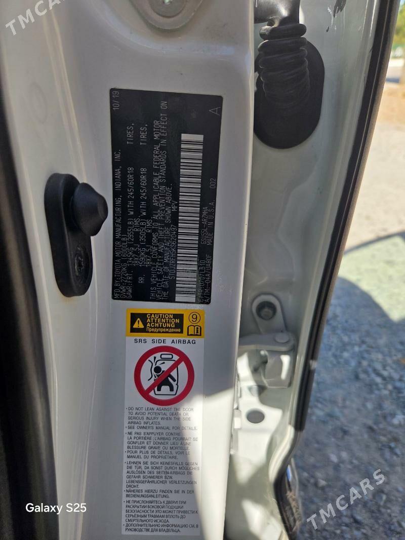 Toyota Highlander 2019 - 450 000 TMT - Гызыларбат - img 10