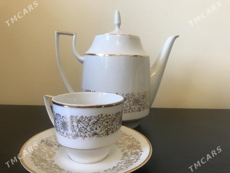 Чайно-кофейный сервиз, Чехословакия - Ашхабад - img 3