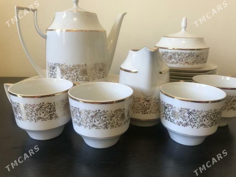 Чайно-кофейный сервиз, Чехословакия - Ашхабад - img 2