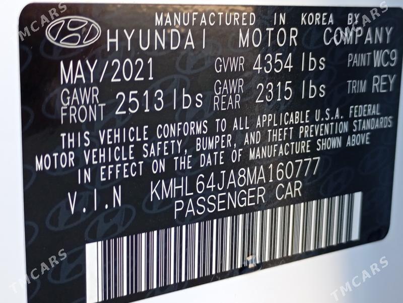 Hyundai Sonata 2021 - 260 000 TMT - Мары - img 6