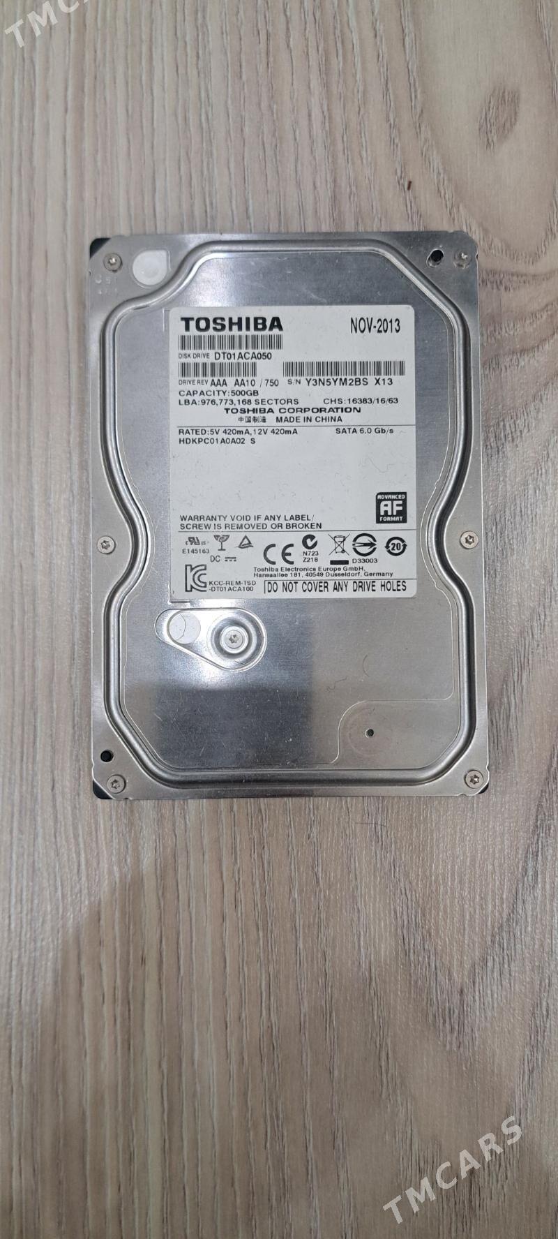 Žostkiý disk 500 gb - Köneürgenç - img 1
