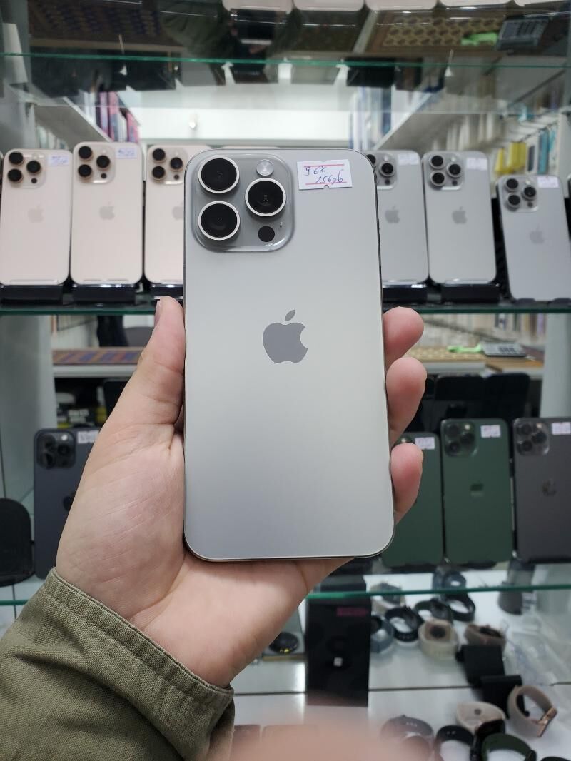 iphone 15 pro max 96% 256gb - Garaşsyzlygyň 15 ýyllygy Söwda Merkezi - img 1
