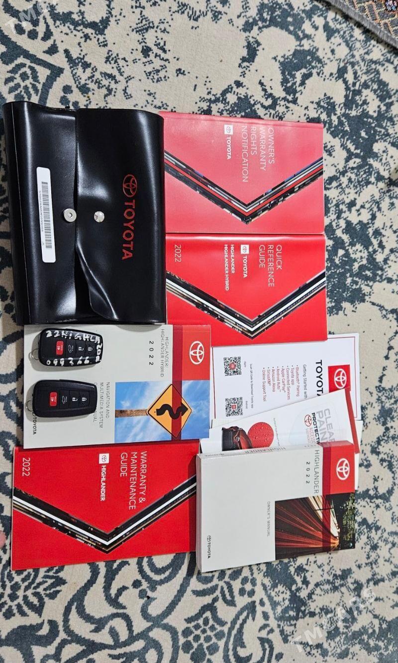 Toyota Highlander 2022 - 575 000 TMT - Ашхабад - img 9