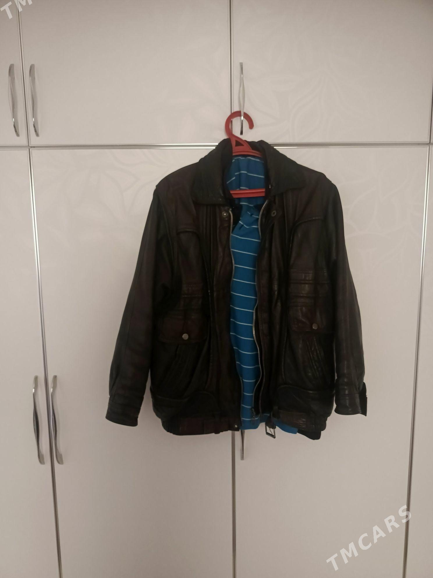 куртка кожа  ве жынс куртка - Gyzylarbat - img 2