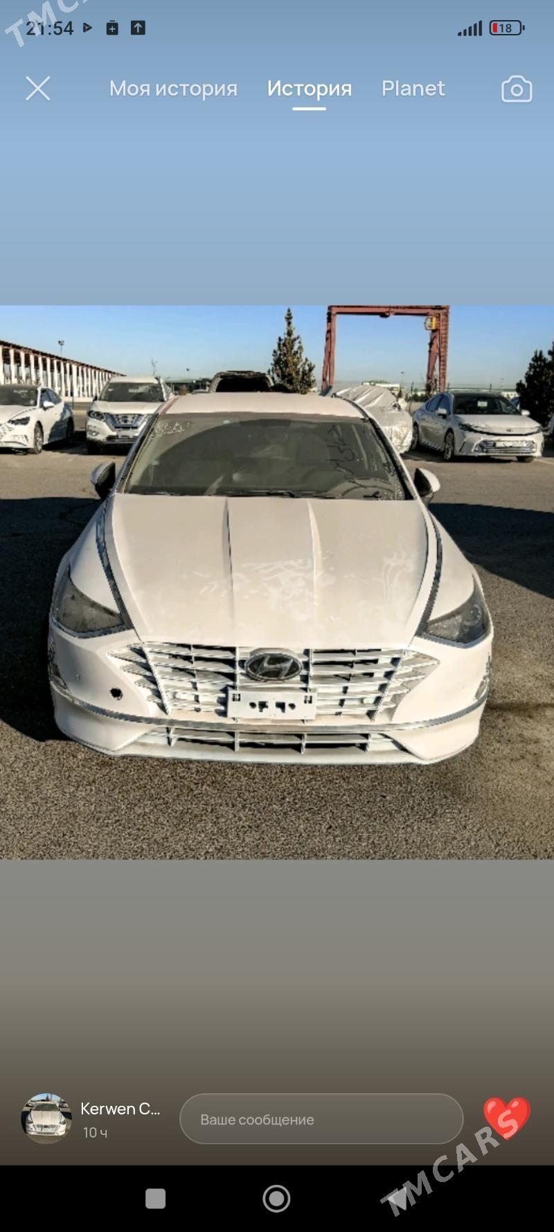 Hyundai Sonata 2020 - 175 000 TMT - Büzmeýin - img 3