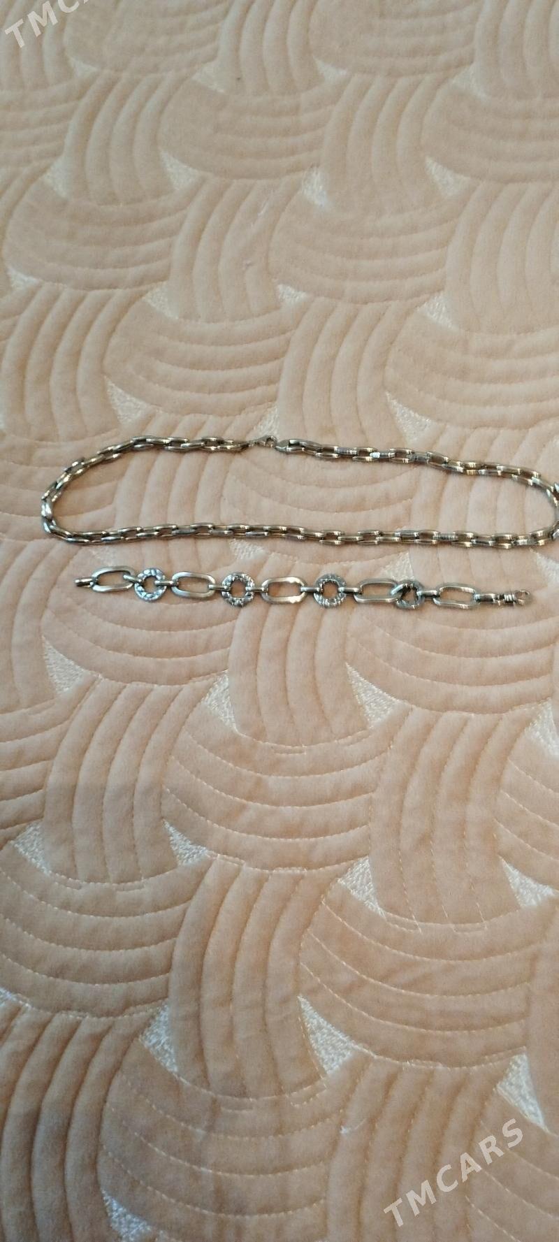 Комплект из серебра с позолот - Aşgabat - img 2