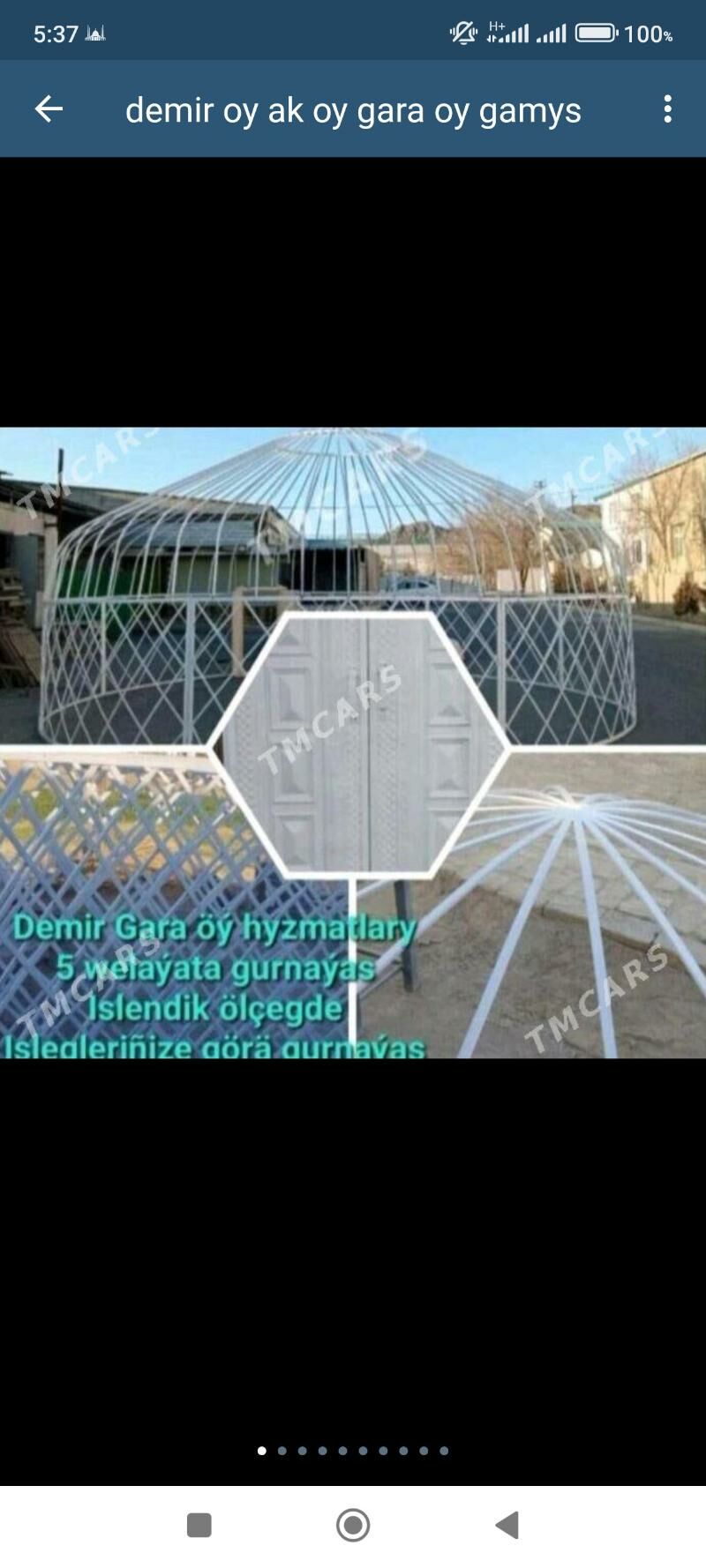 Ak oy garaja oy demir oy gamys - Балканабат - img 9