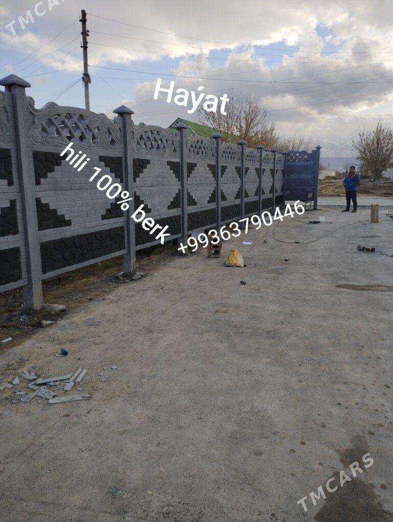 beton zaborlar (hayat) - Мары - img 7