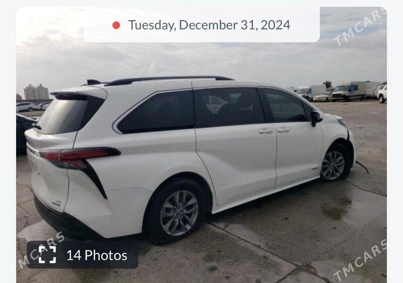 Toyota Sienna 2021 - 540 000 TMT - Мары - img 9