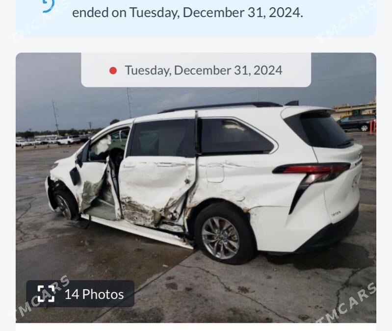 Toyota Sienna 2021 - 540 000 TMT - Мары - img 8