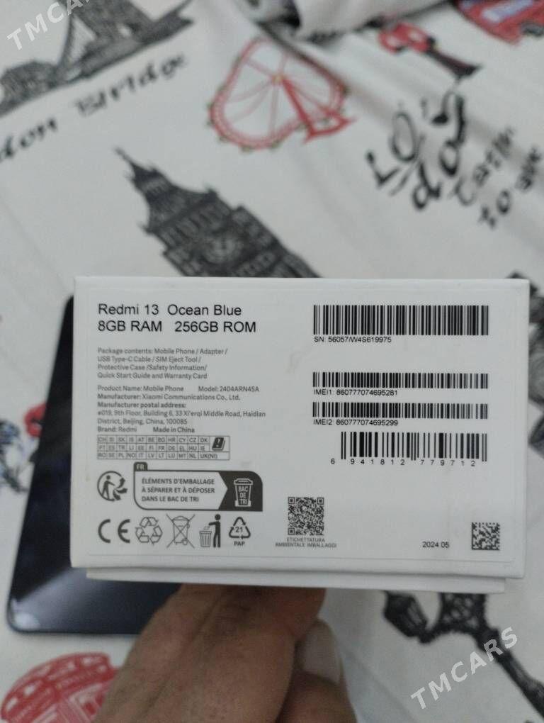 Redmi 13  ocean blue 8/256 - Aşgabat - img 3