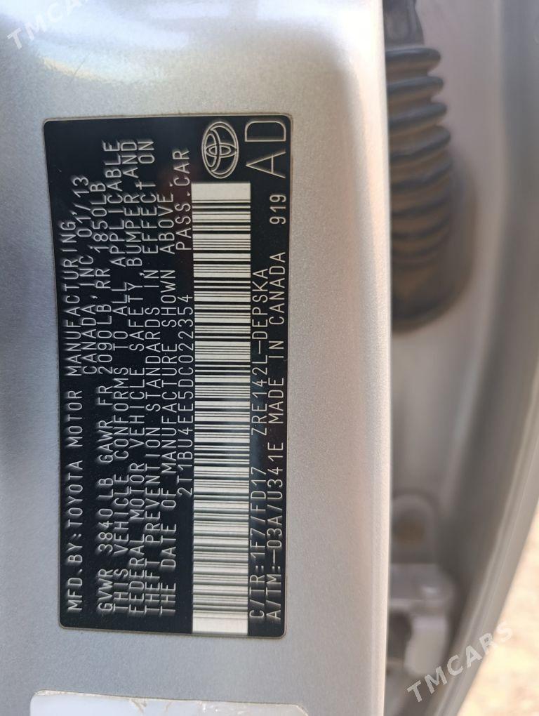 Toyota Corolla 2013 - 167 000 TMT - Мары - img 9