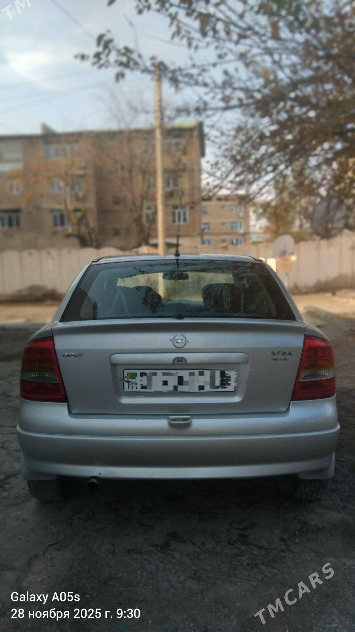 Opel Astra 2001 - 47 000 TMT - Туркменабат - img 2