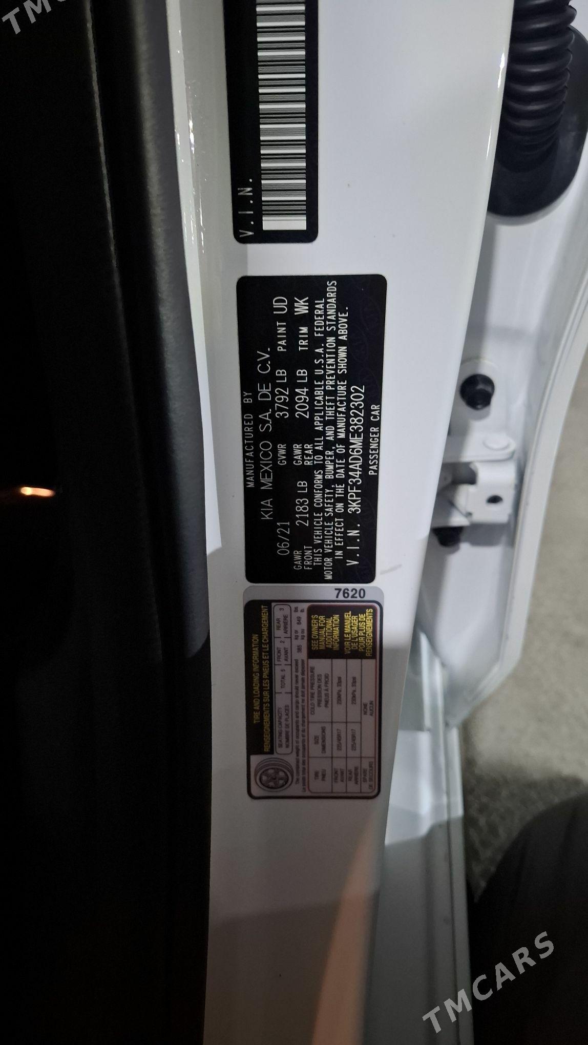 Kia Forte 2021 - 240 000 TMT - Aşgabat - img 10