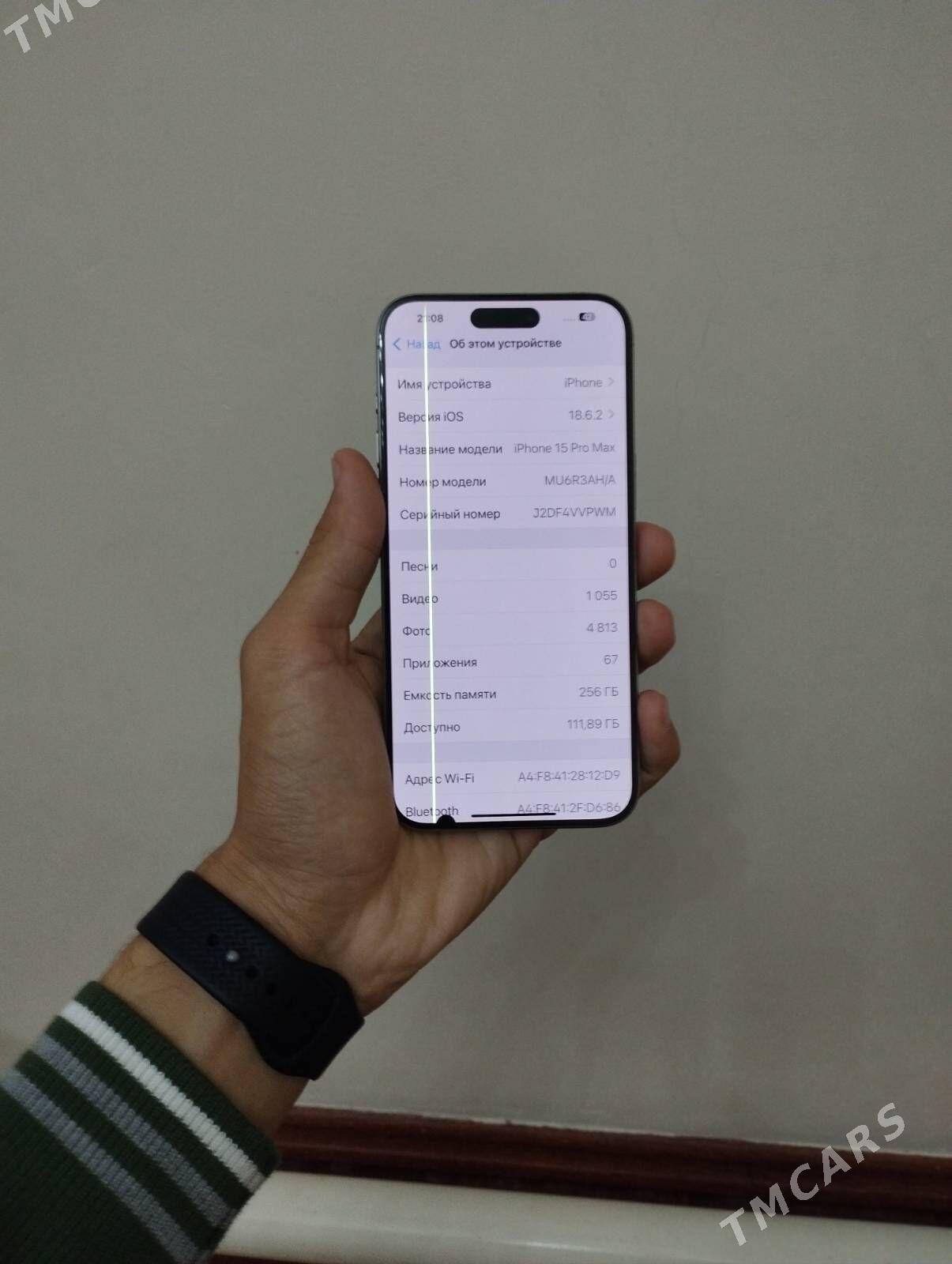 iphone 15 Pro Max 256GB 89% - Aşgabat - img 2