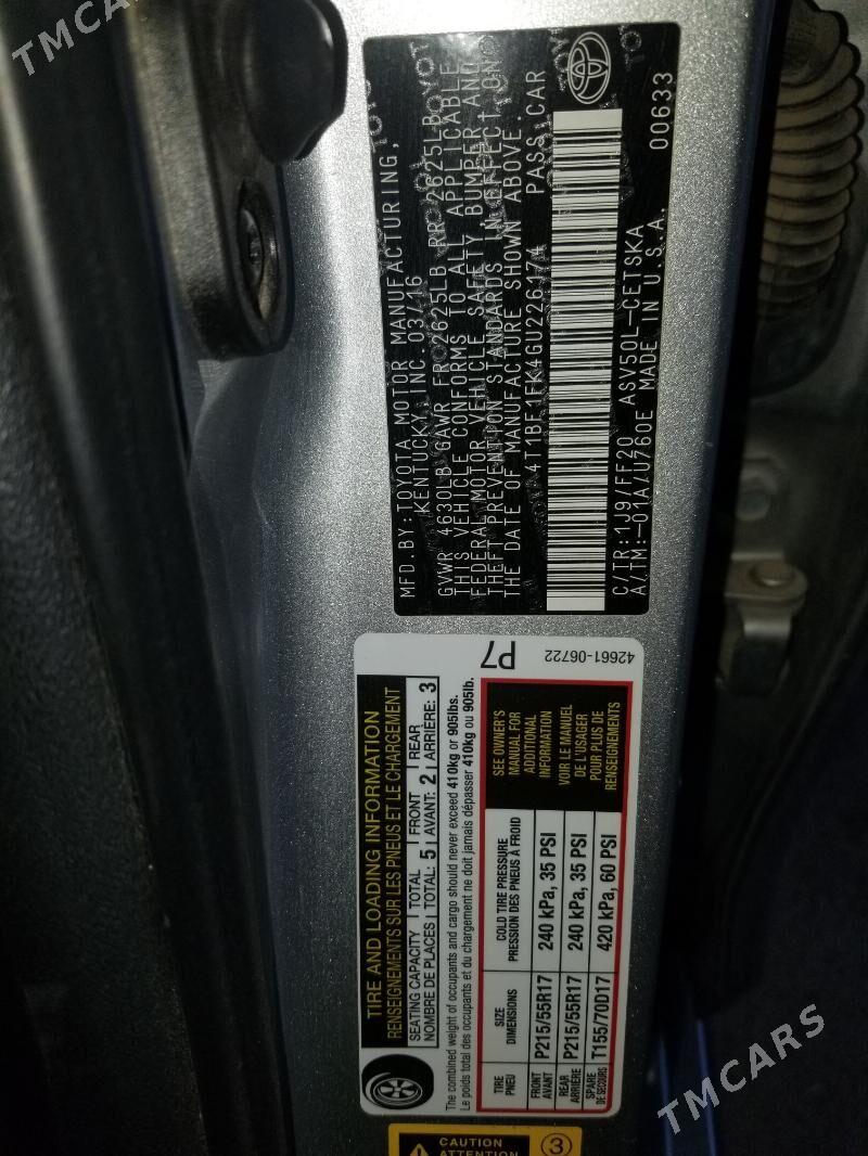 Toyota Camry 2016 - 355 000 TMT - Gyzylarbat - img 5