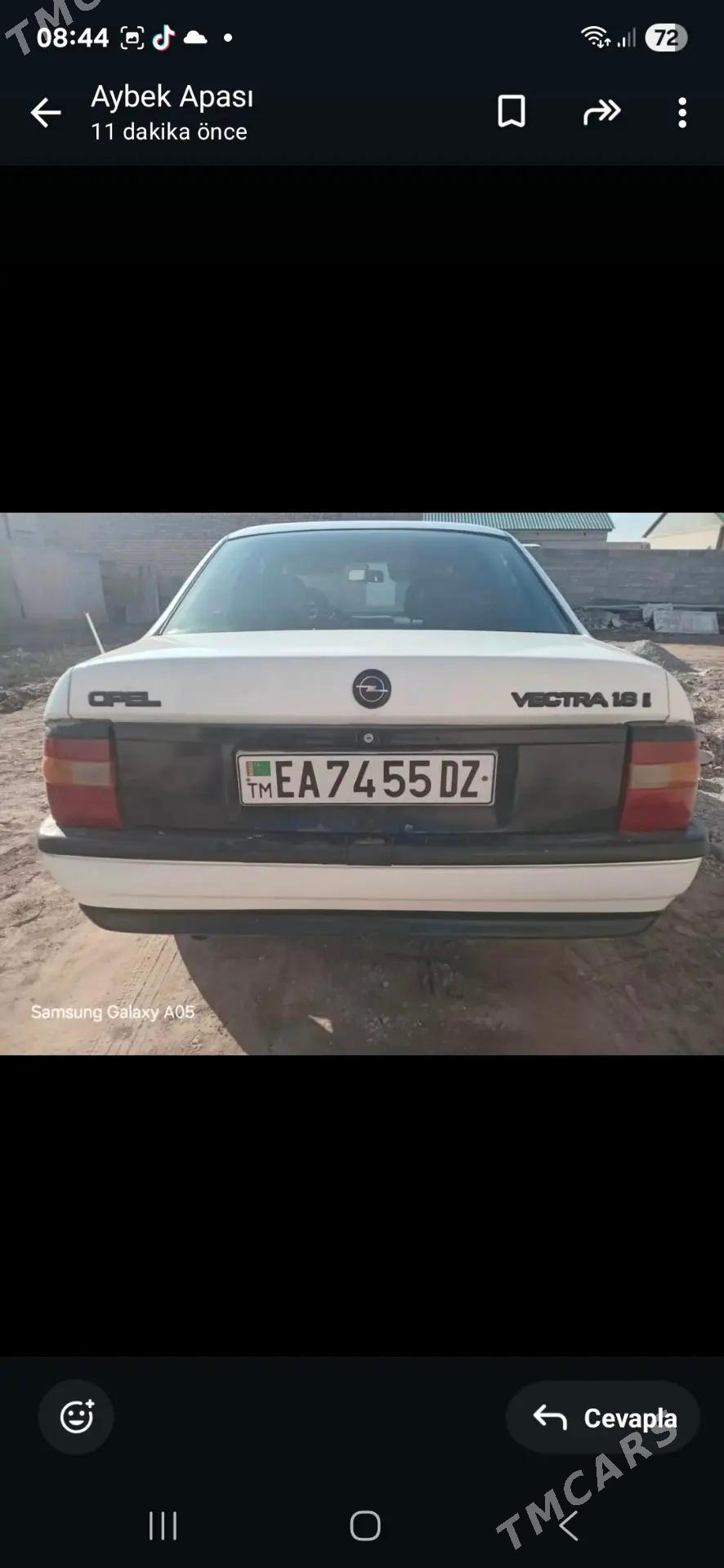 Opel Vectra 1992 - 40 000 TMT - Кёнеургенч - img 3