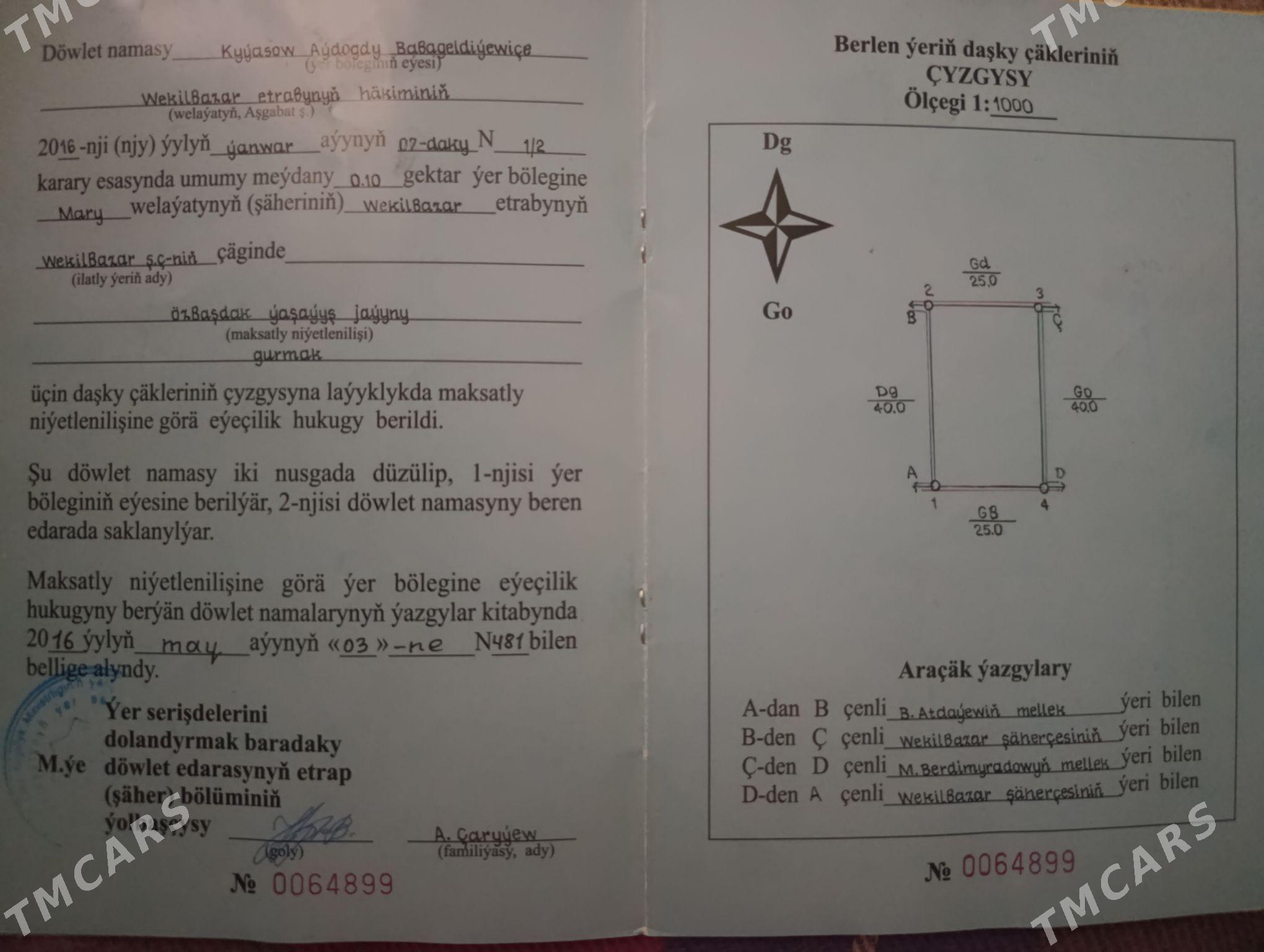 mellek yer - Векильбазар - img 5
