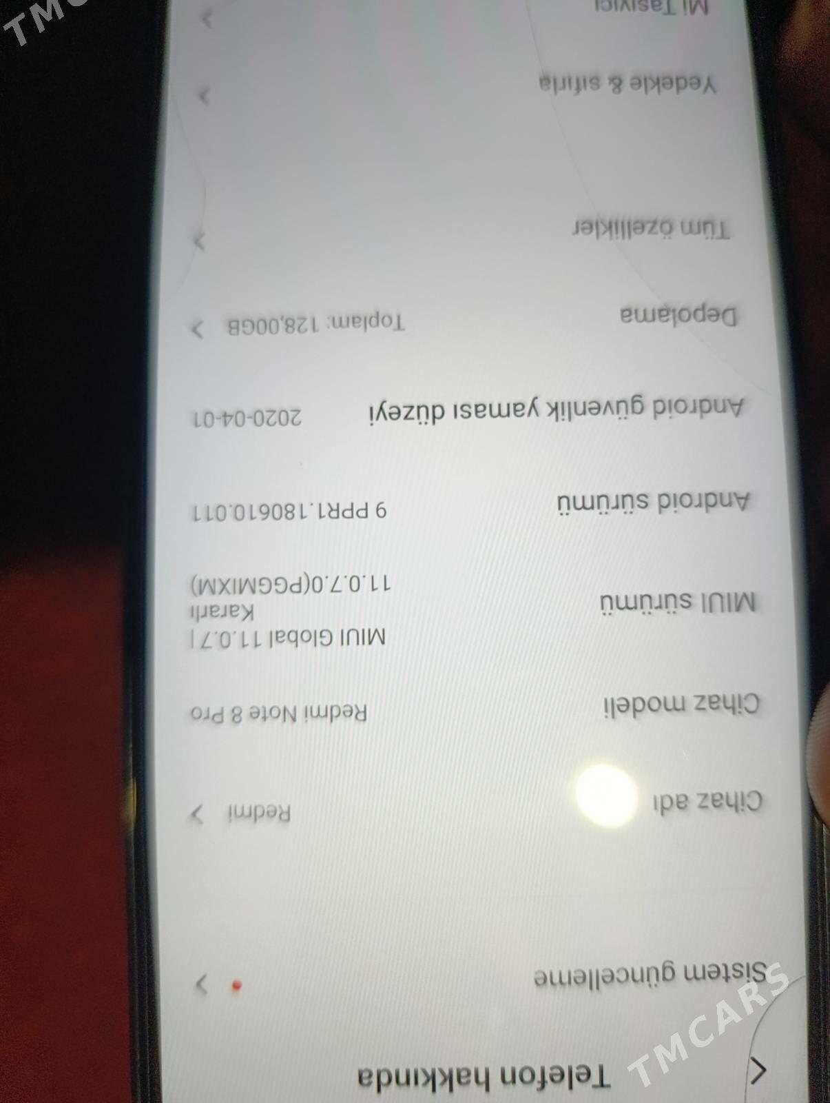 redmi note 8 pro abmen ayfon x - Туркменабат - img 4