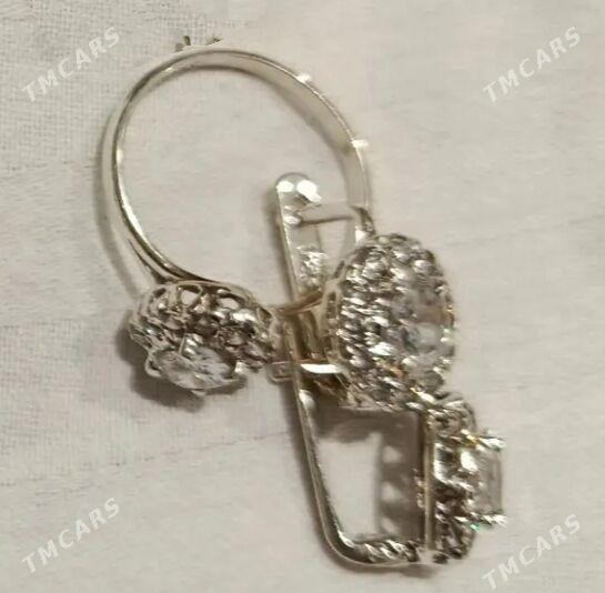 серебро комплект -kumuş - Ашхабад - img 3