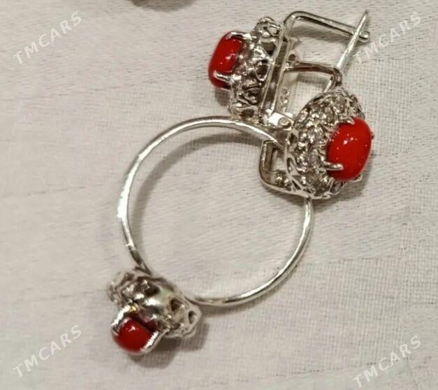 серебро комплект - kumuş - Ашхабад - img 3