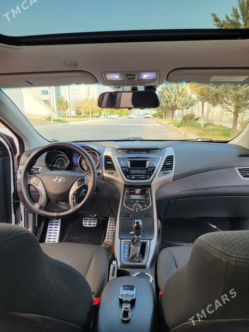 Hyundai Elantra 2014 - 205 000 TMT - Ашхабад - img 7